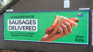 Uber Eats: The Democracy Sausage, 1